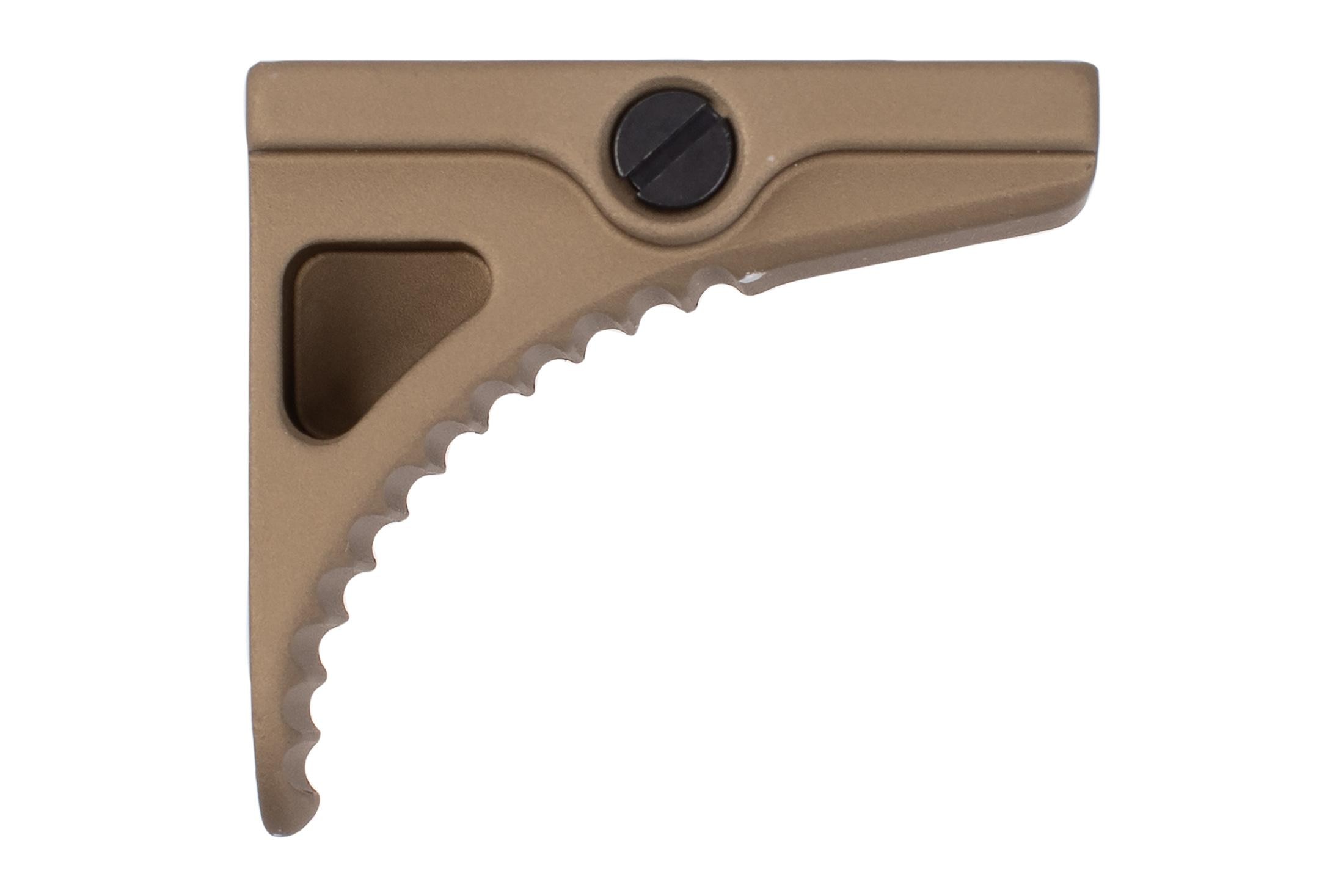 True North Concepts Aluminum Picatinny GripStop K - Earth Brown